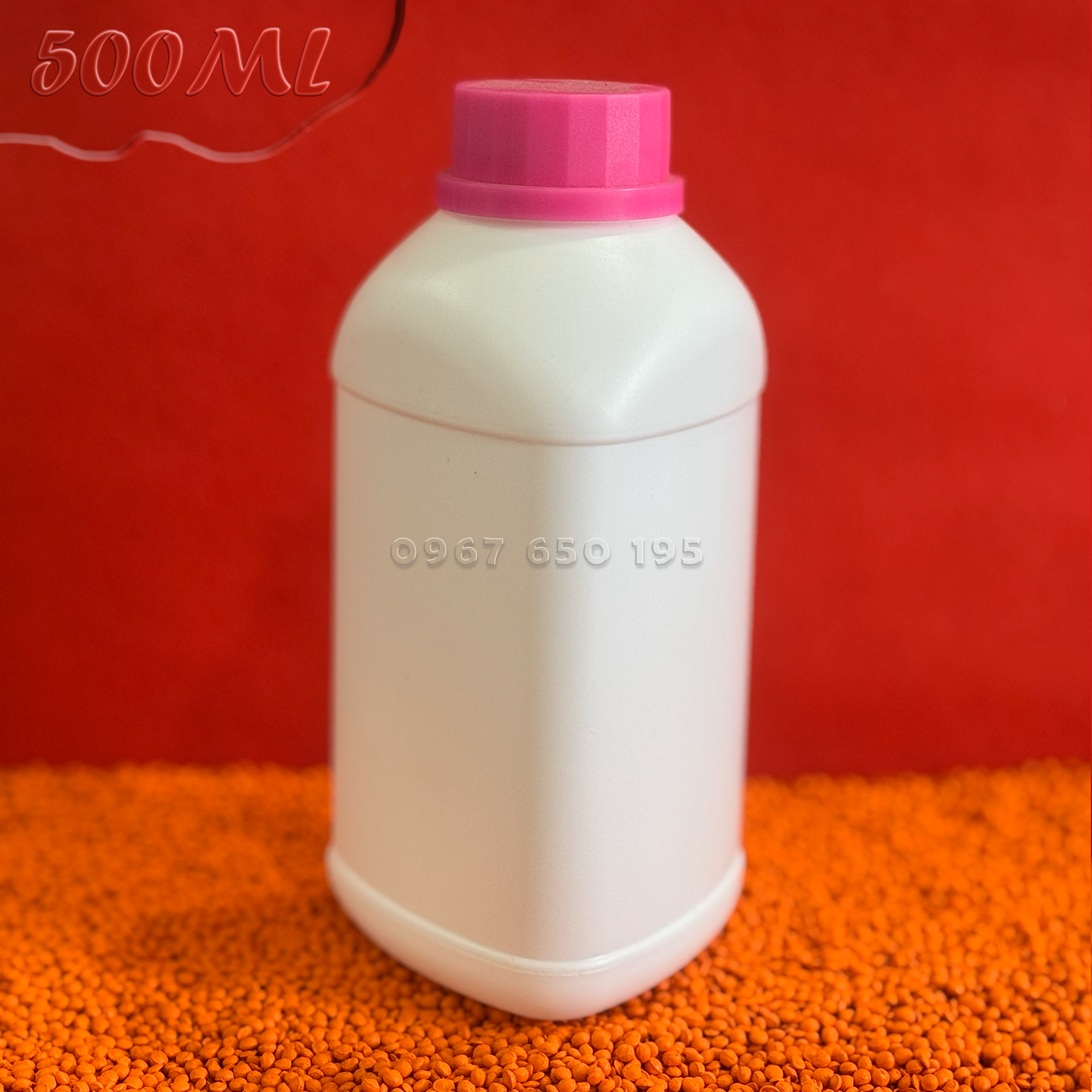 Chai nhựa HDPE đựng hóa chất